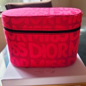 Dior Pink Cosmetic Case